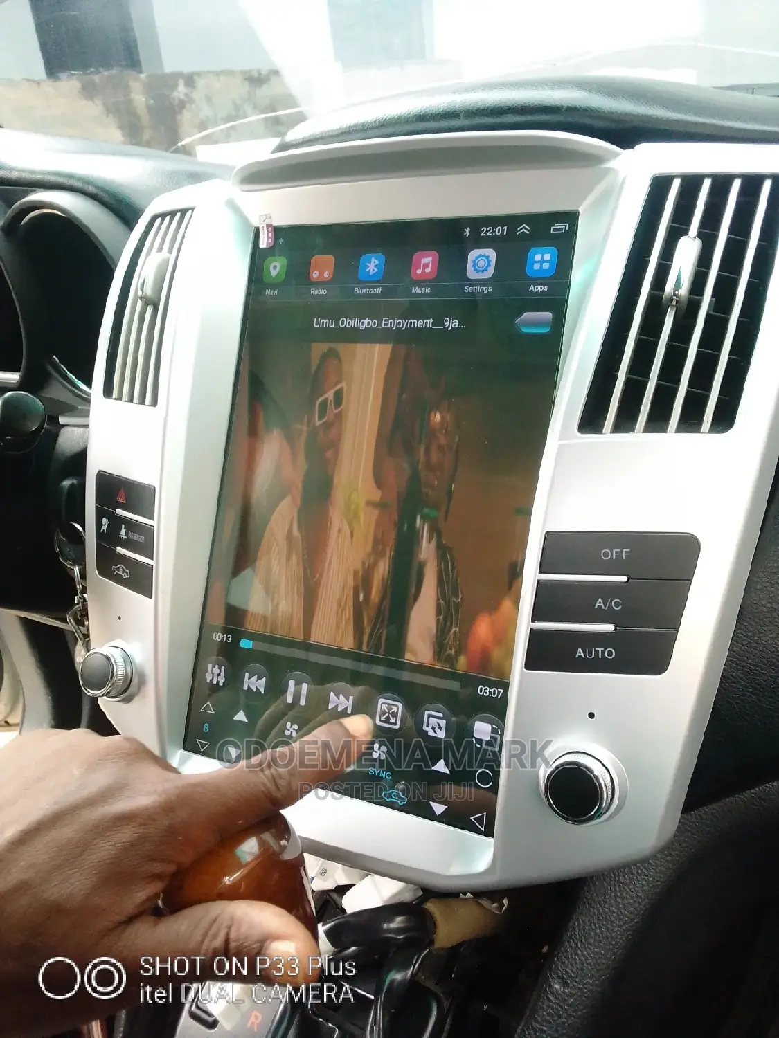 RS 330 Lexus Android DVD Navigation System With Camera