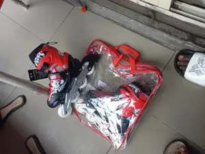 Red And White Skate Shoe Ttye
