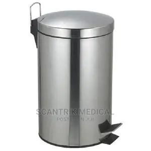 Foot Operated Stainless Steel Dustbin