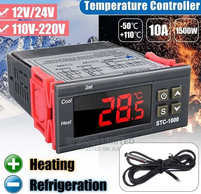 Digital Temperature Controller Incubator Thermostat