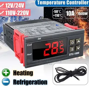 Digital Temperature Controller Two Relay Sensor Thermostat