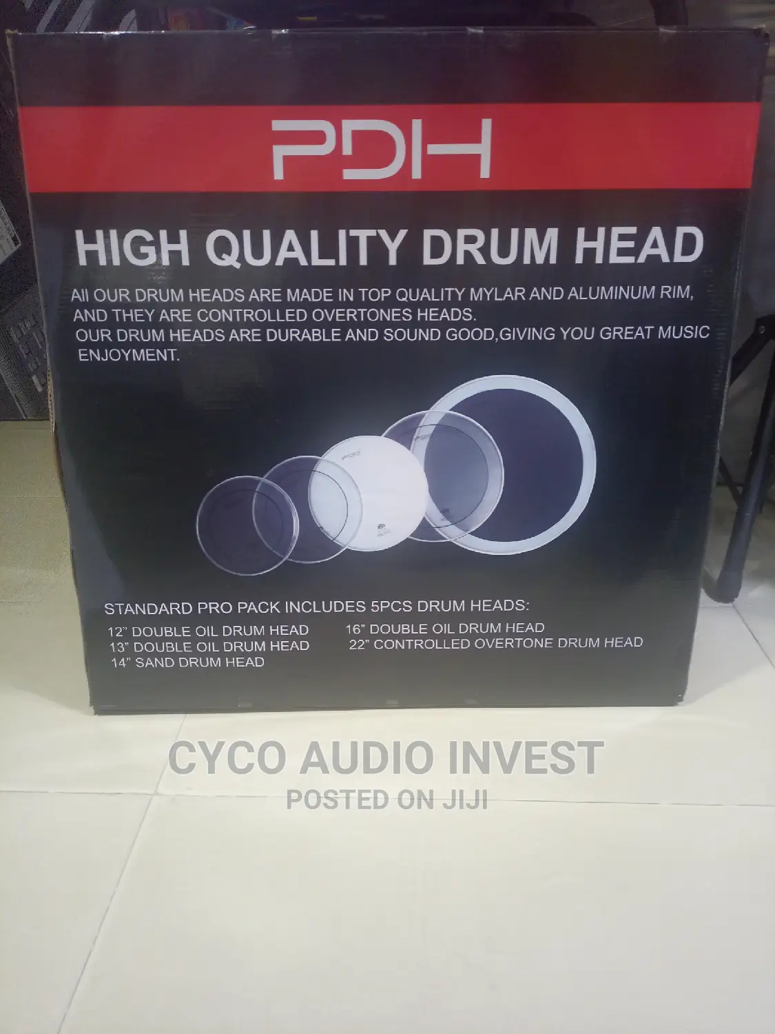 Higher Quality 5sets PDH Drum Head