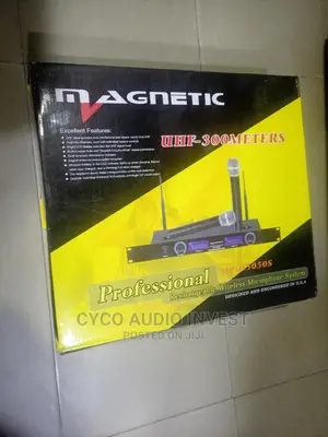 Photo - Original Magnetic UHF 300meters Wireless Microphone