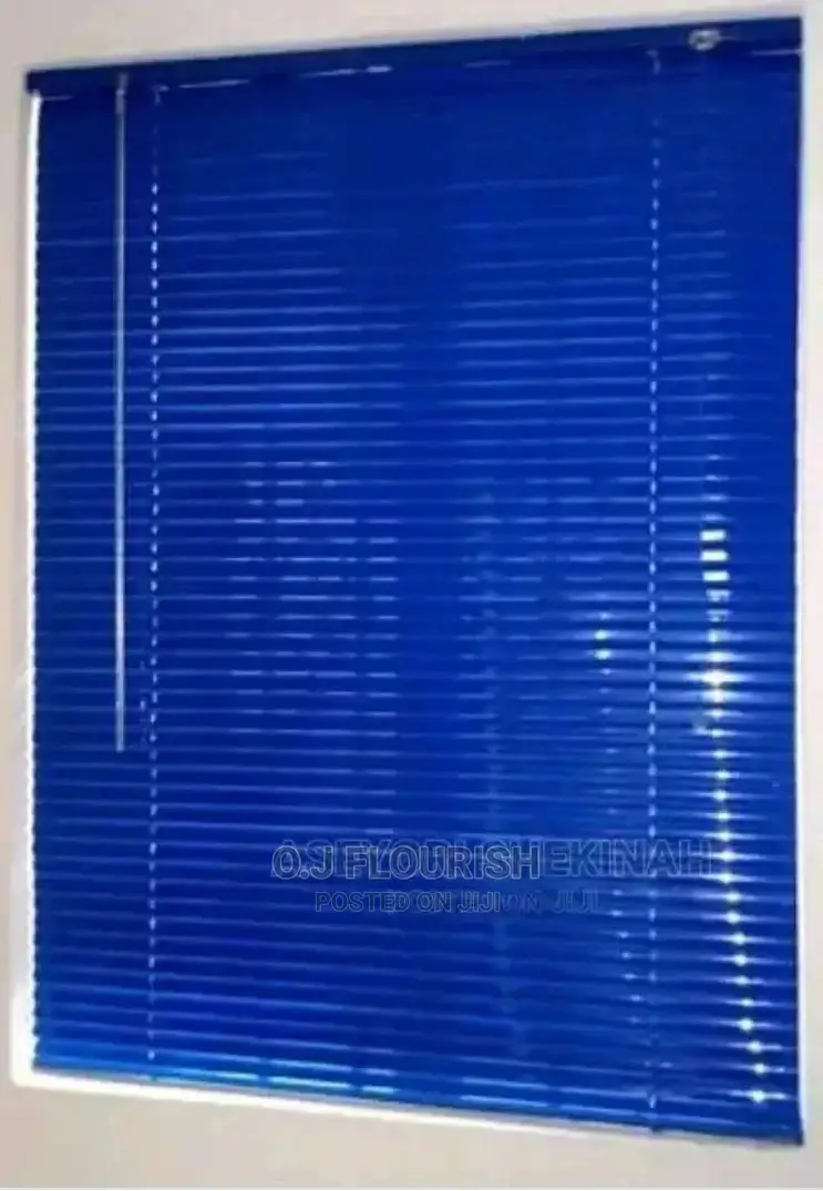 Royal Blue Aluminium Window Blind