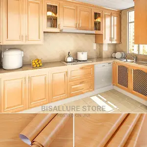 Self Adhesive Wood Design Furniture Wallpaper Sticker