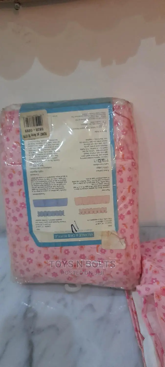Baby Cot Ruffle and Valance