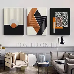 Industrial Geometric Canvas Print
