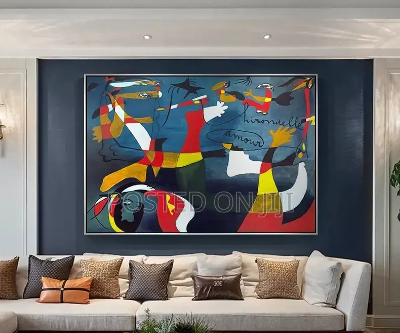 100% Hand Painting on Canvas