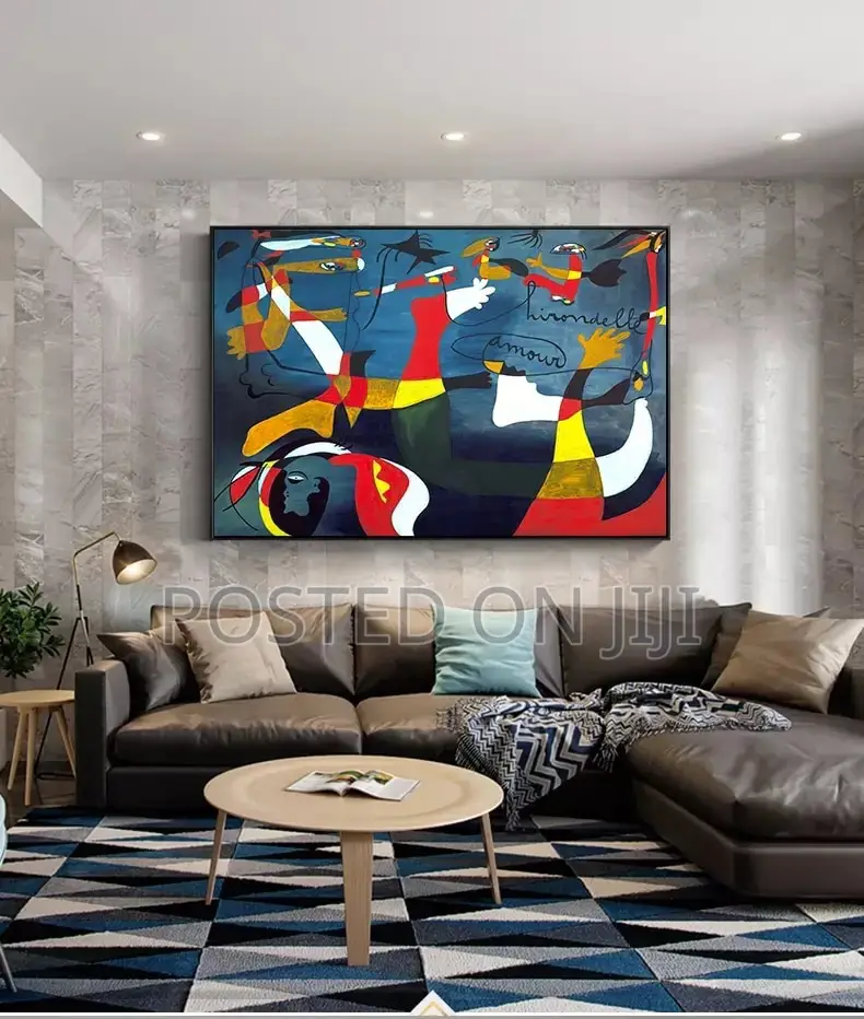 100% Hand Painting on Canvas