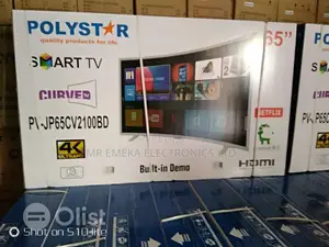 Polystar 65 Inches Curve Smart