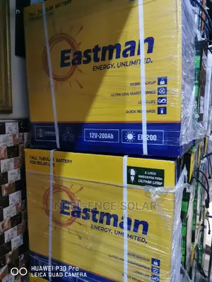 12v 200ah EASTMAN Indian Tubular Battery