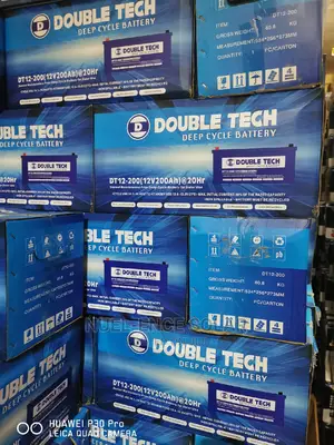 12v 200ah Double Tech Deep Cycle Battery.