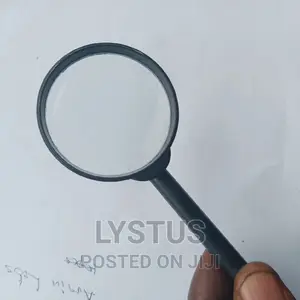 50mm Diameter by 125mm Magnifying Glass Straight Shank