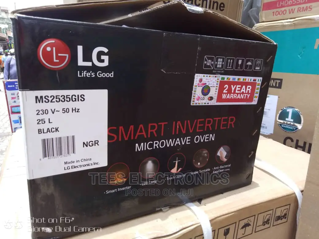Lg 25l Smart Inverter Microwave