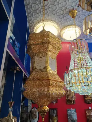 Golden Pendant Chandelier