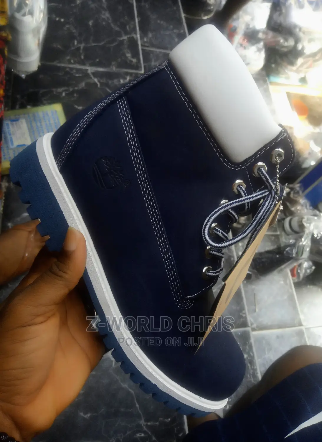 Timberland Men's Blue Boot