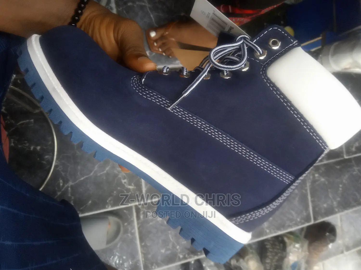 Timberland Men's Blue Boot