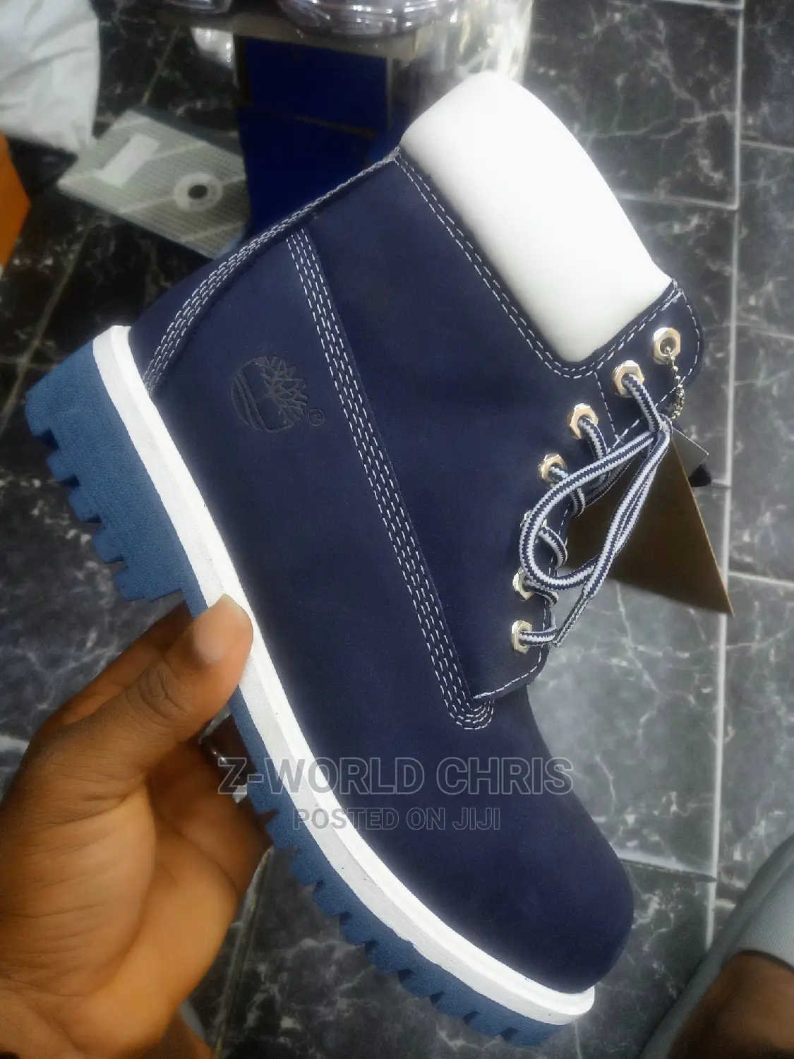 Timberland Men's Blue Boot