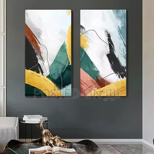 Colorful Abstract Splash Painting