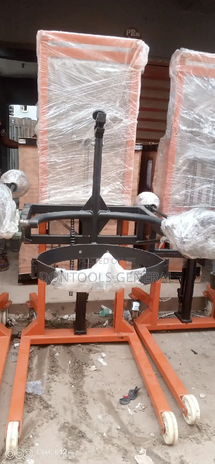 Hydraulic Drum Stacker 400kg Capacity-Da40b and Rotator