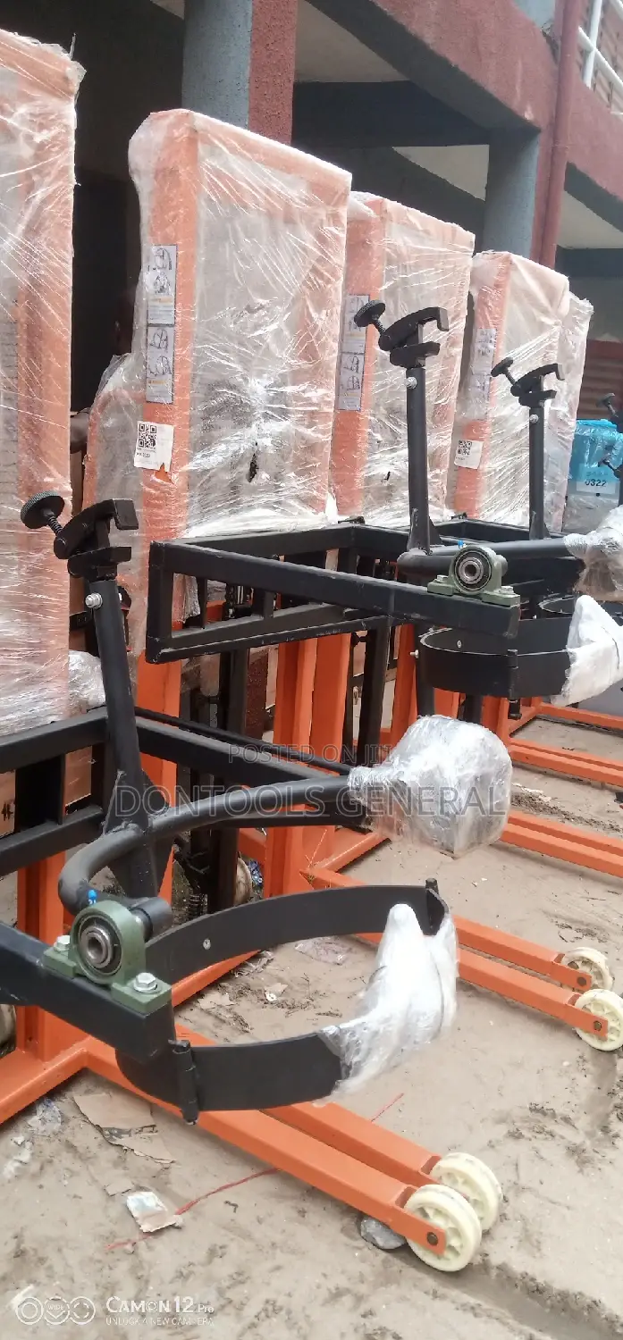 Hydraulic Drum Stacker 400kg Capacity-Da40b and Rotator