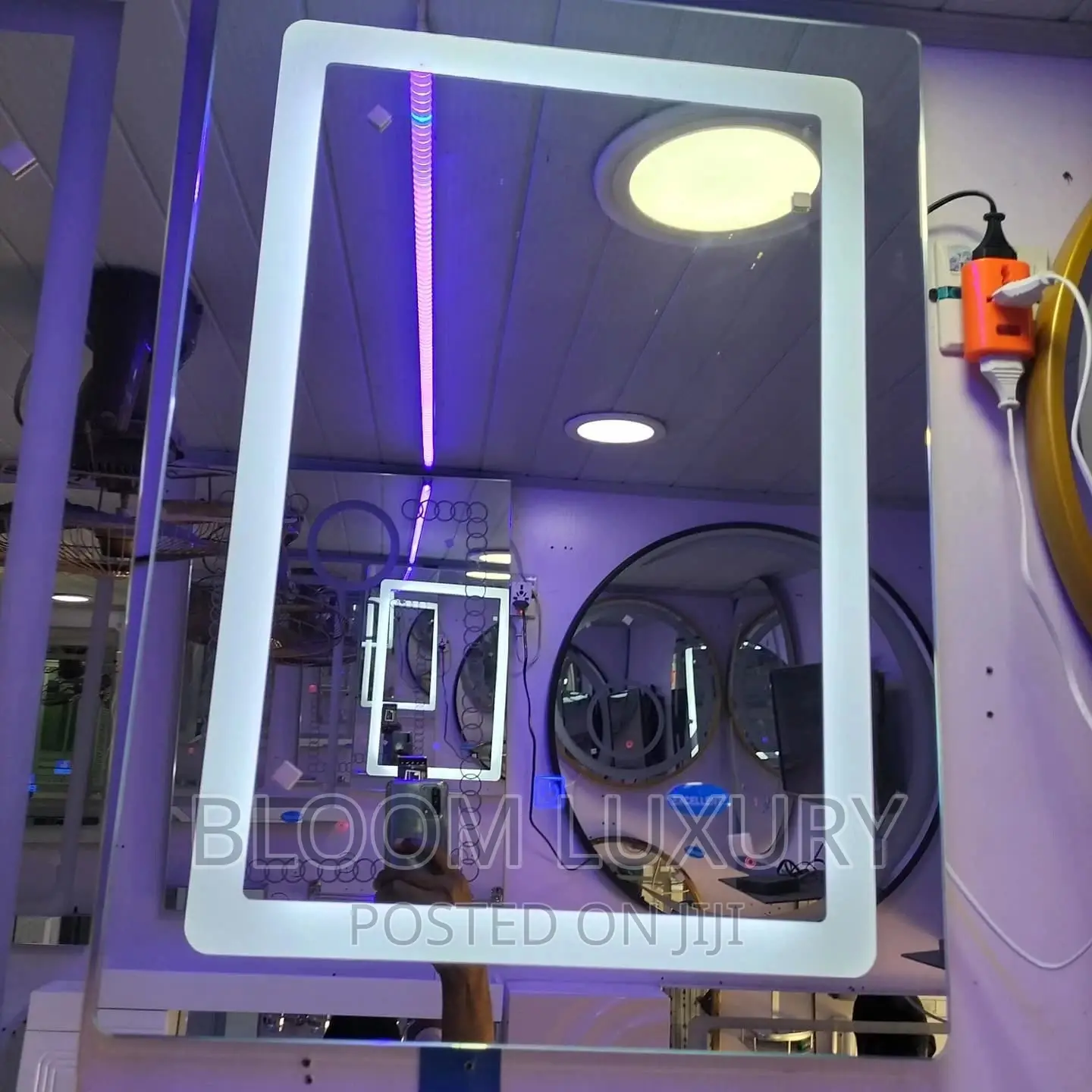 LED Mirror 70×50cm