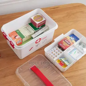 Double Layer Medicine Box Family Necessary Medicine Box