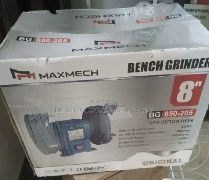 8"Maxmech Bench Grinder