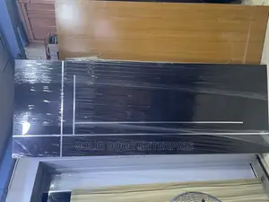 Extral Hight HDF Door With Stainless Chrome