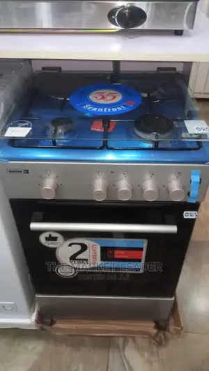 Scanfrost 3gas Burner Cooker With Electric Plate SFC-5312s