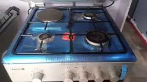 Scanfrost 3gas Burner Cooker With Electric Plate SFC-5312s
