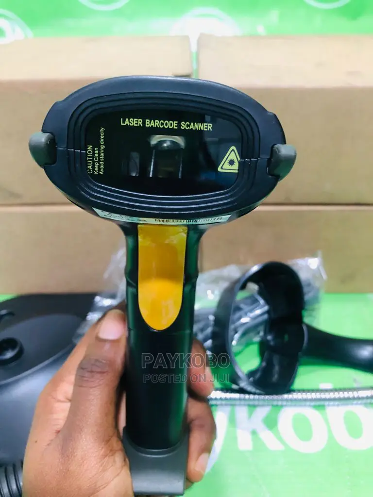 USB Wired Handheld 1D 2D QR Barcode Image Scanner