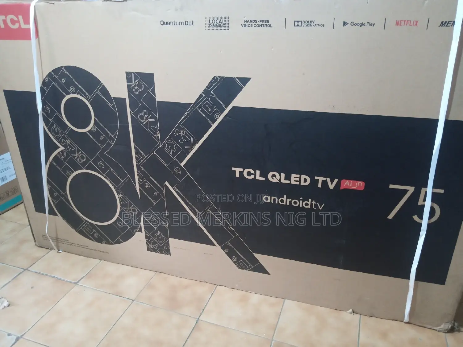 TCL Qled TV Al'in Smart 75"