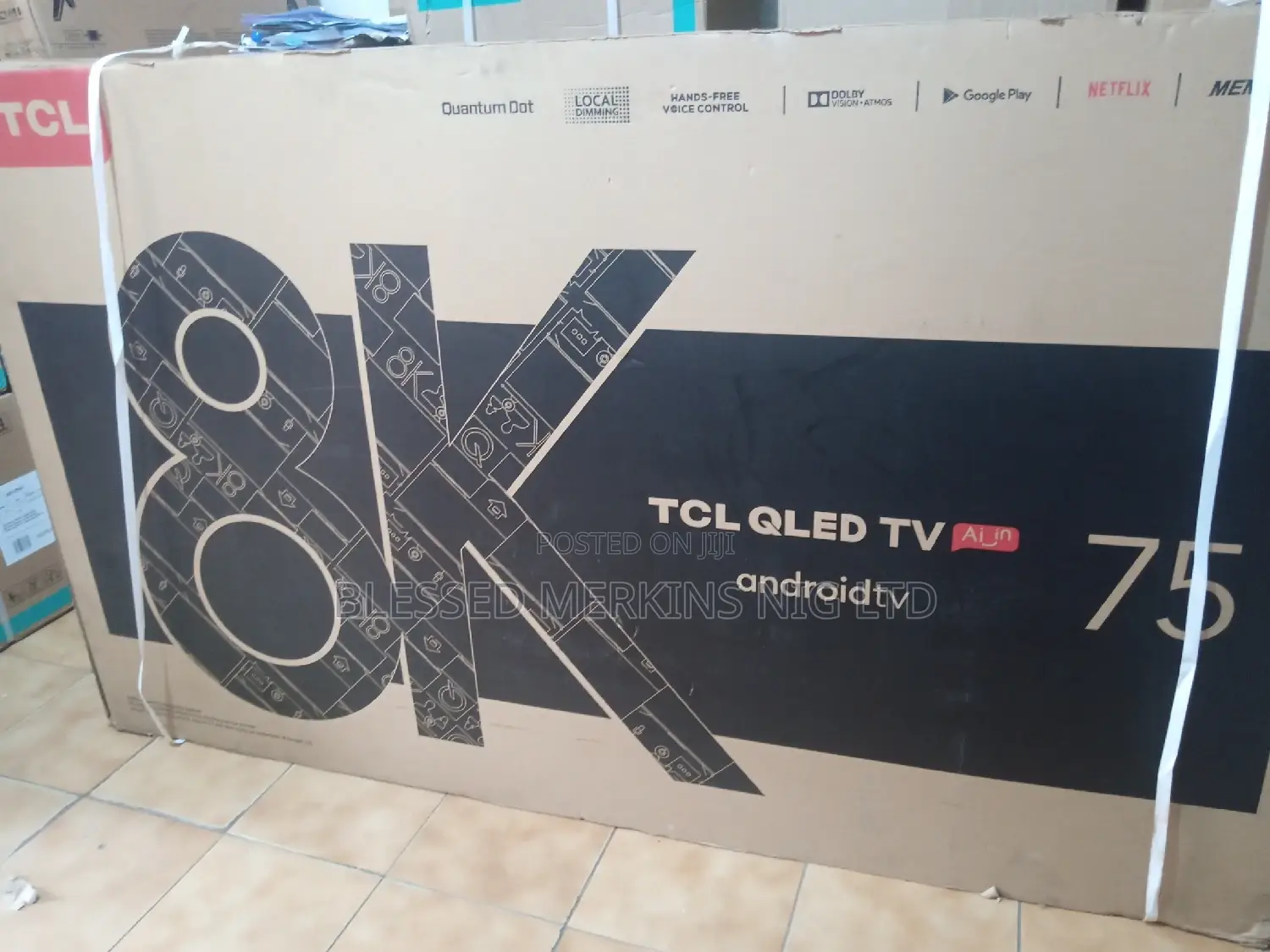 TCL Qled TV Al'in Smart 75"