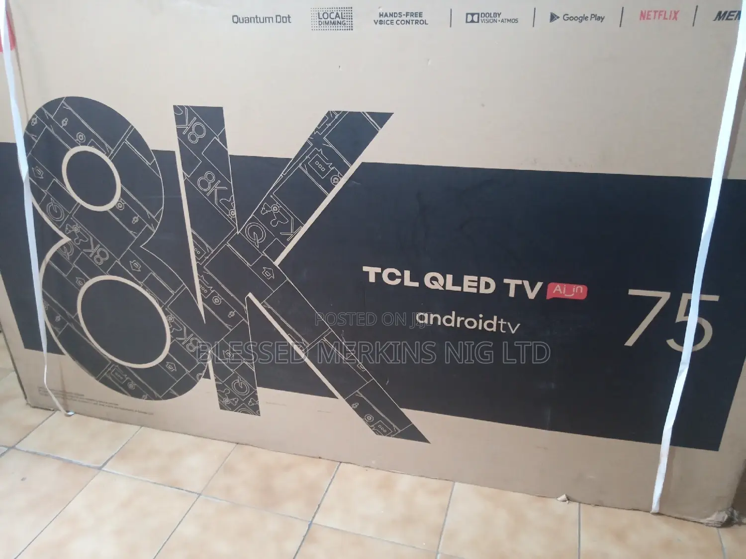 TCL Qled TV Al'in Smart 75"