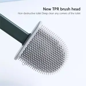 Silicone Head Toilet Brush
