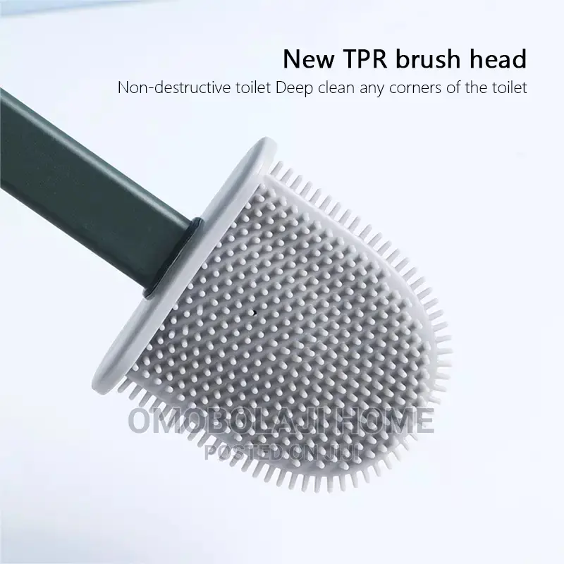Silicone Head Toilet Brush