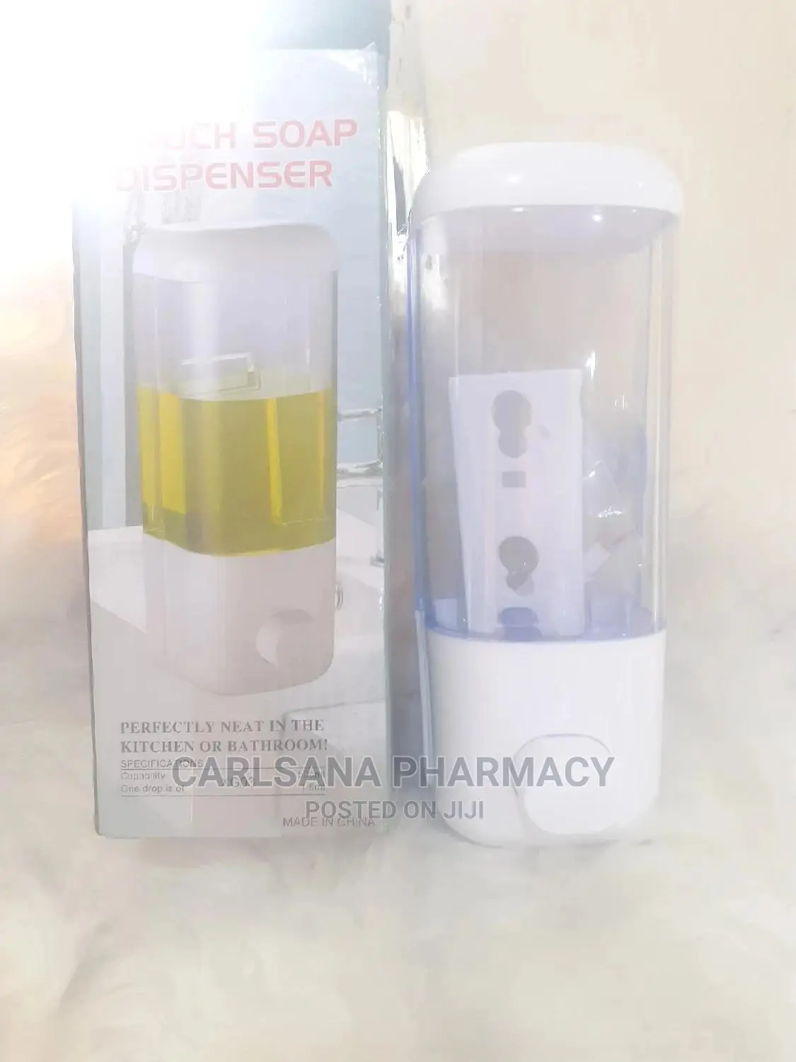 Touch Soap / Sanitizer Dispenser