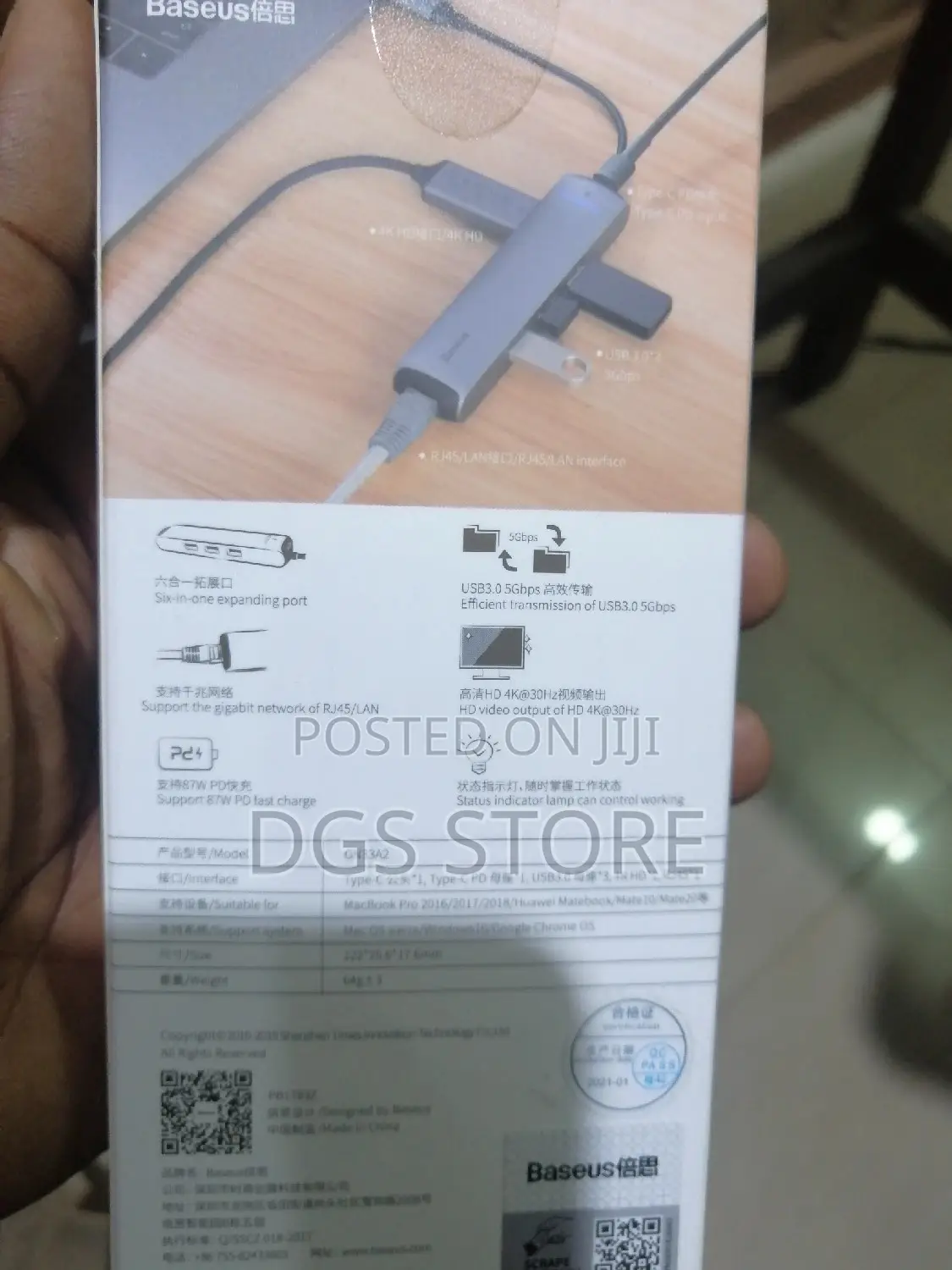 Baseus Mechanical Eye 6 in 1 Smart Hub