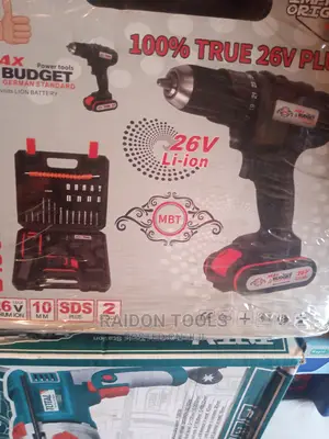 26V Max Budget, Cordless Drill Machine