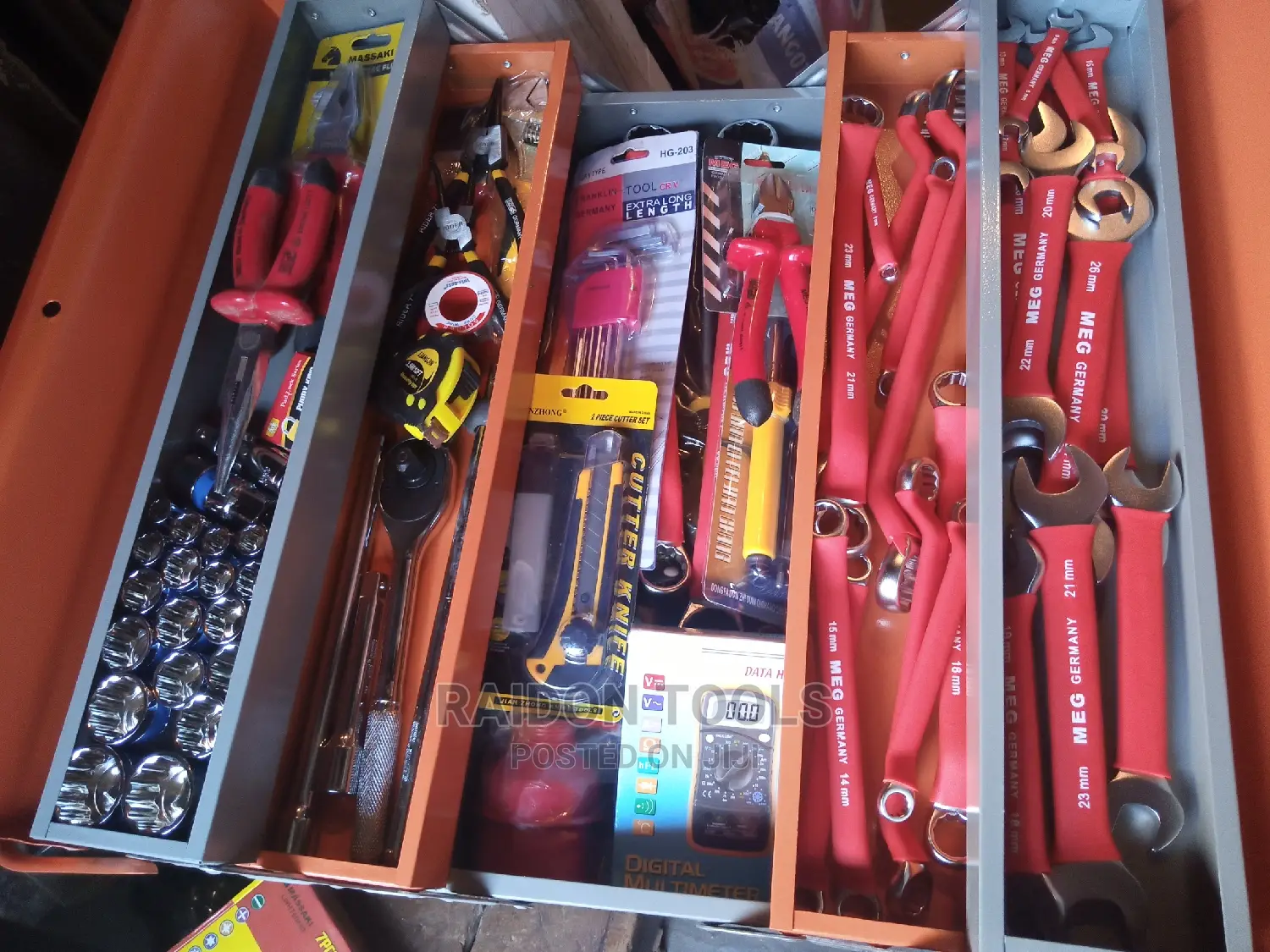 Electric Tools Box, Complete Set,
