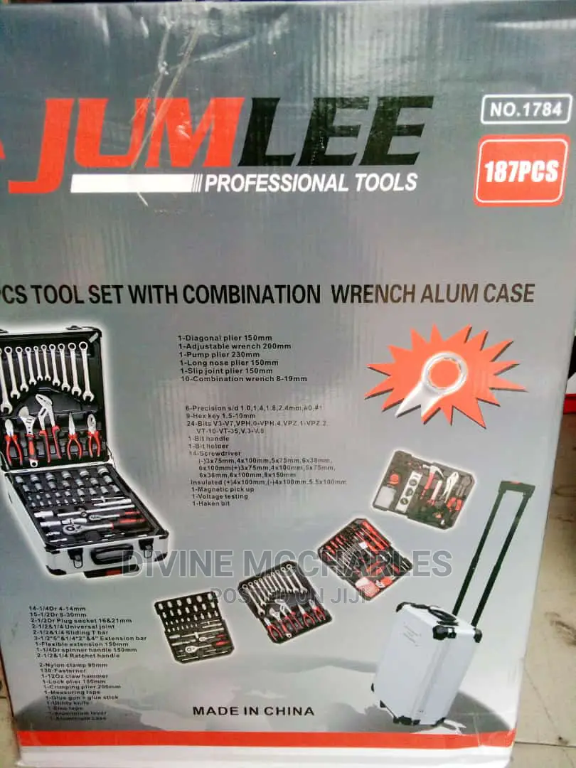 Combination Tools Box Set
