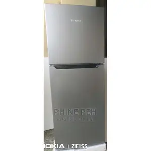 Hisense Double Door Fridge Ref 182dr Silver R600 Gas