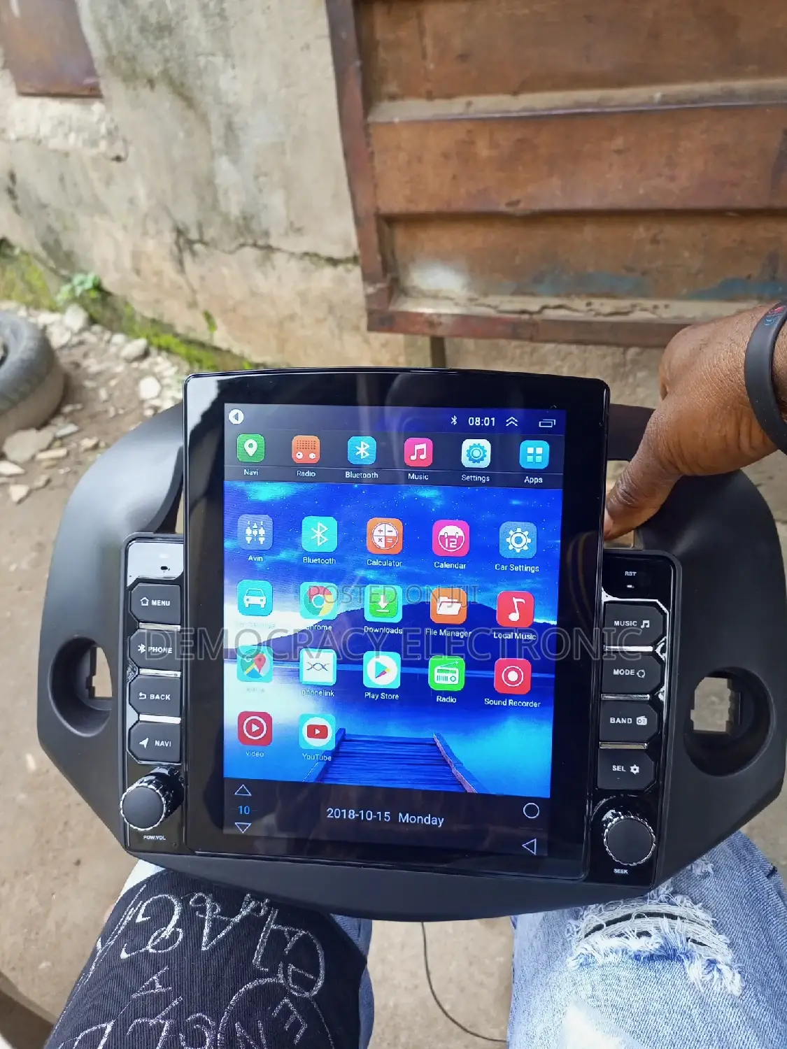 Rav 4 (10 Inches) Android Screen( 08/10) With GPS Navigation