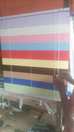 Multicolored Window Blinds