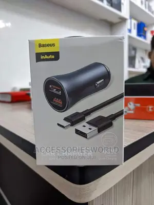 Baseus Golden Contactor Pro 40W USB + Type-C QC Car Charger