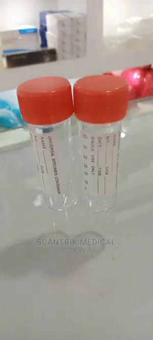 30ml Urine Sample Collection Pot | With Patient Label