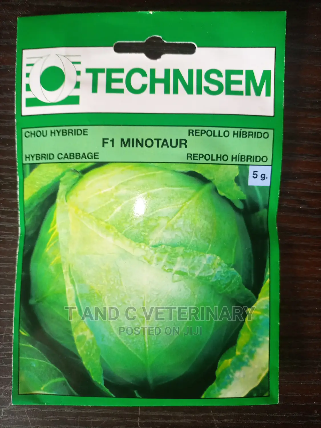 Technisem Hybrid Cabbage Seed 5g