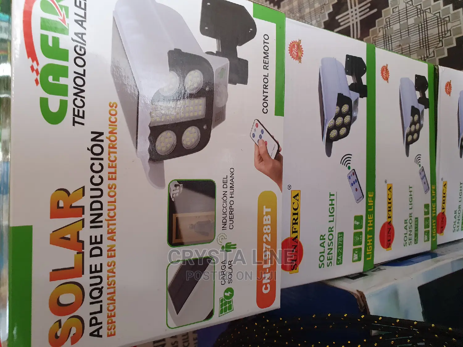 Security Solar Light With Remote