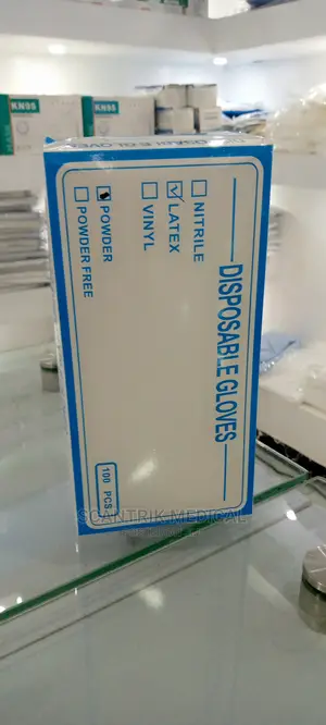 White Disposable Medical Gloves, for Hospital